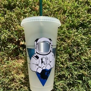 Starbucks astronaut cold cup